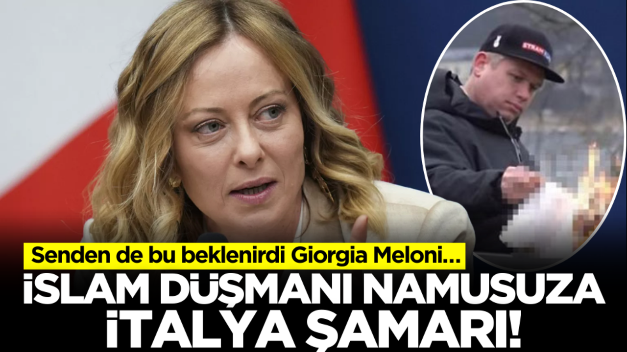 Senden de bu beklenirdi Meloni… İslam düşmanı faşiste İtalya şamarı!