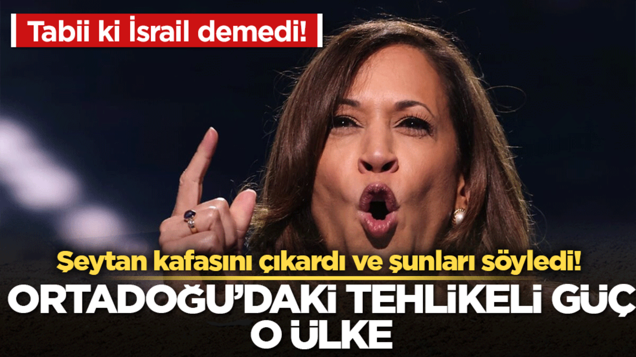 Şeytan kafasını çıkardı ve şunları söyledi! "O ülke Ortadoğu’da istikrarsızlaştırıcı ve tehlikeli güç"