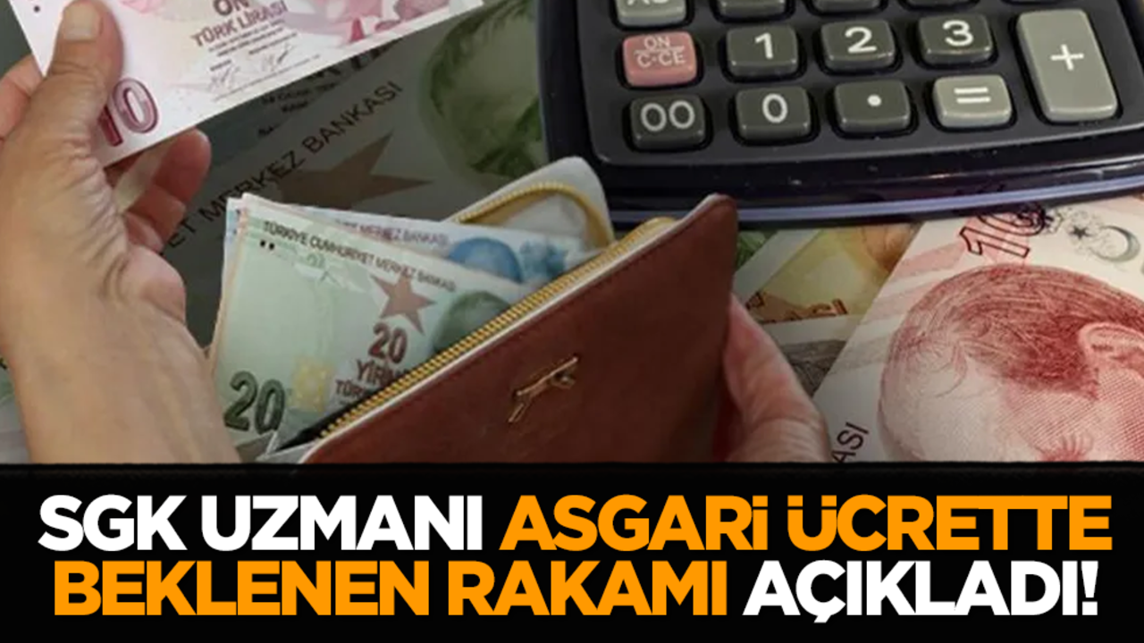 SGK uzmanı asgari ücrette beklenen rakamı açıkladı!