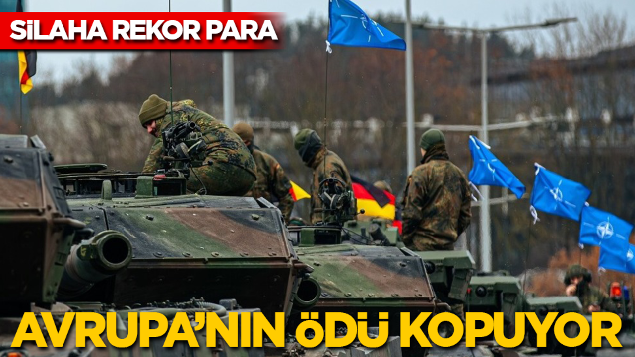 Silaha rekor para! Avrupa'nın ödü kopuyor