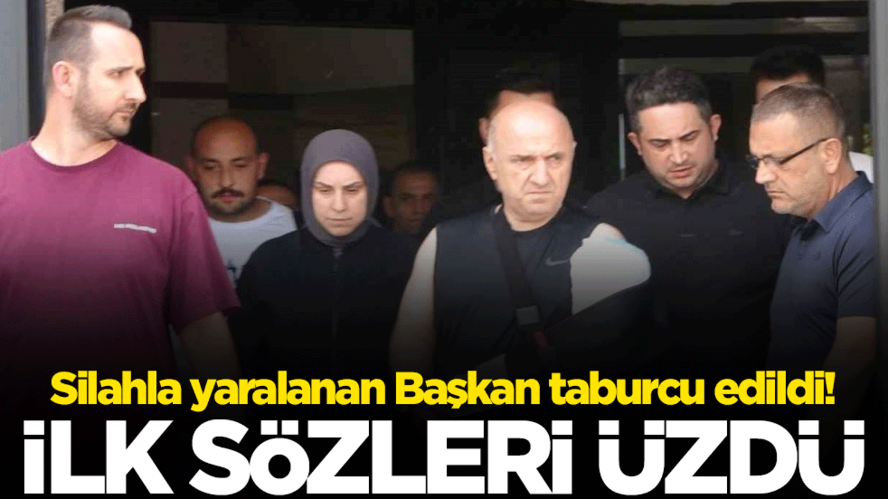 Silahla yaralanan Darıca Belediye Başkanı Muzaffer Bıyık taburcu edildi! İlk sözleri üzdü