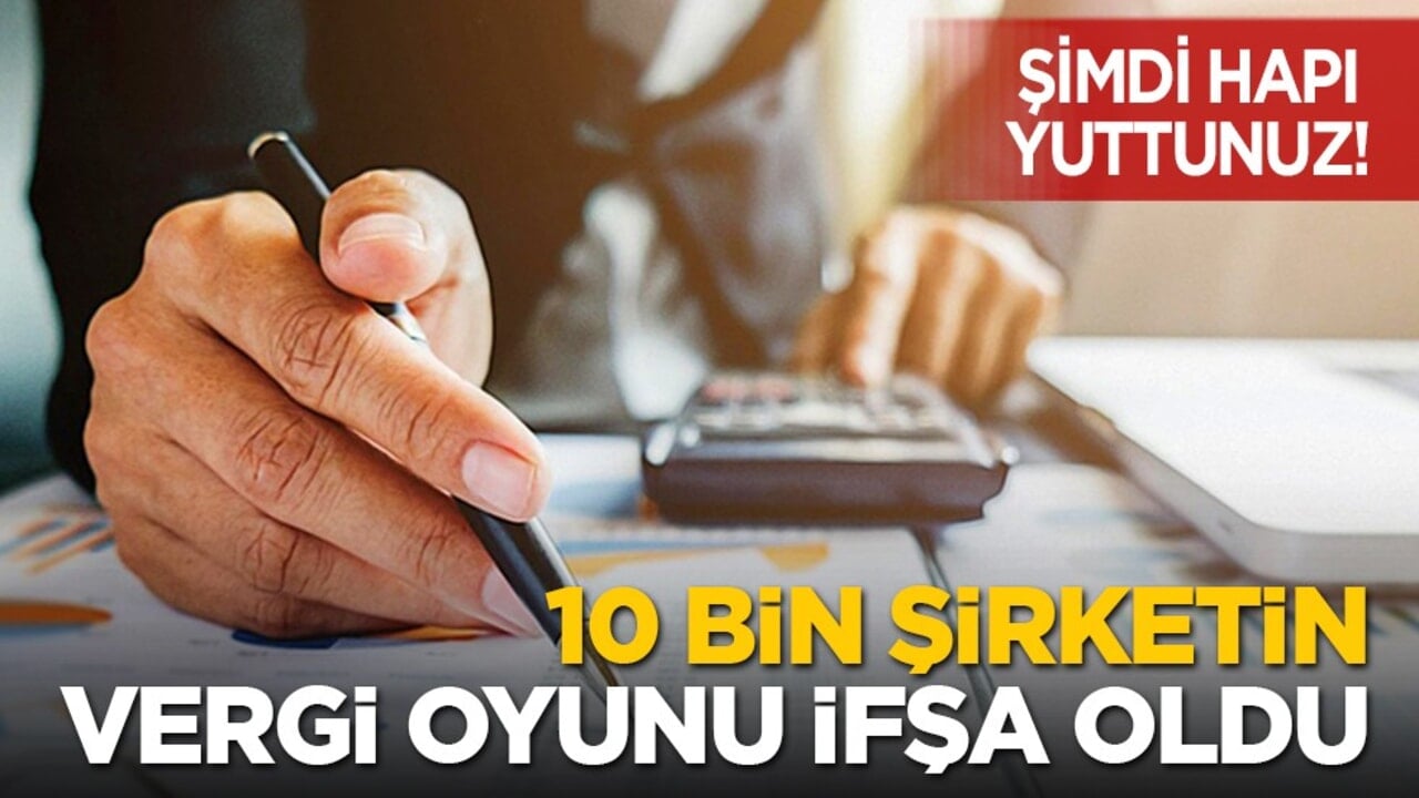 Şimdi hapı yuttunuz! 10 bin şirketin vergi oyunu ifşa oldu
