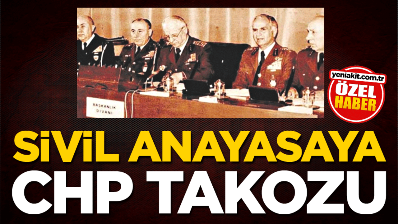 Sivil anayasaya CHP takozu