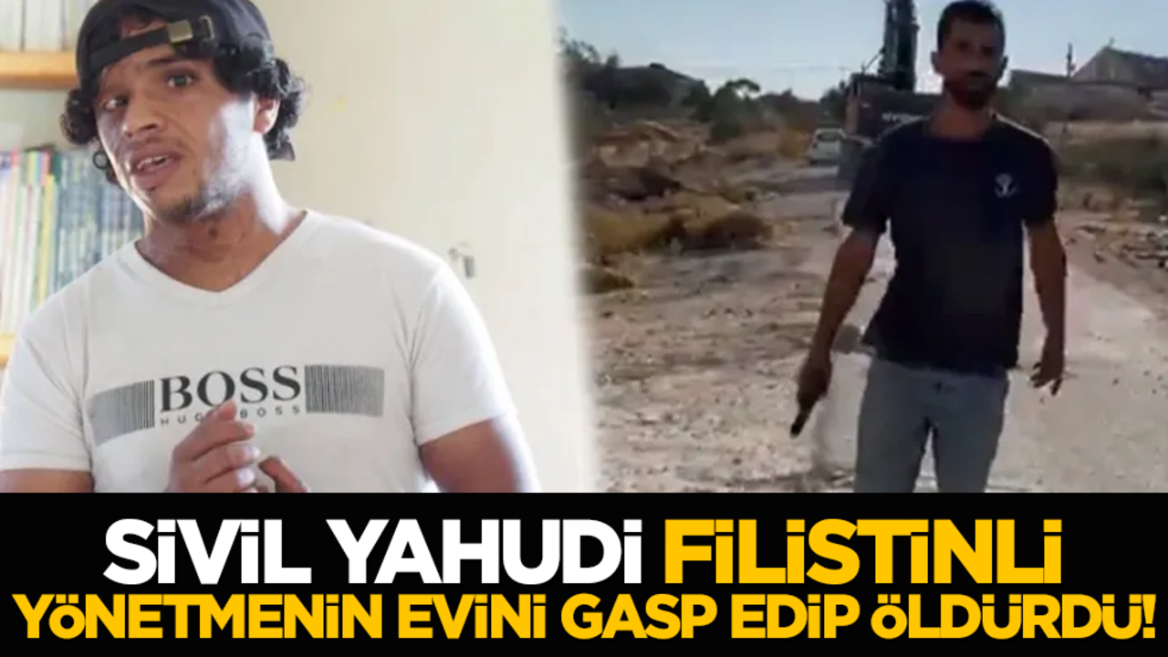 Sivil Yahudi Filistinli yönetmenin evini gasp edip öldürdü!