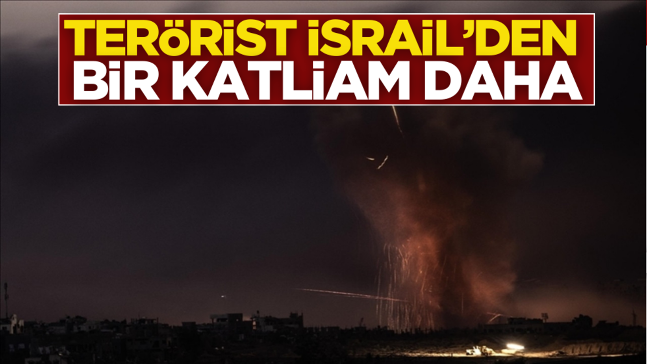 Sivillere bomba yağdı! Terörist İsrail yine katliam yaptı