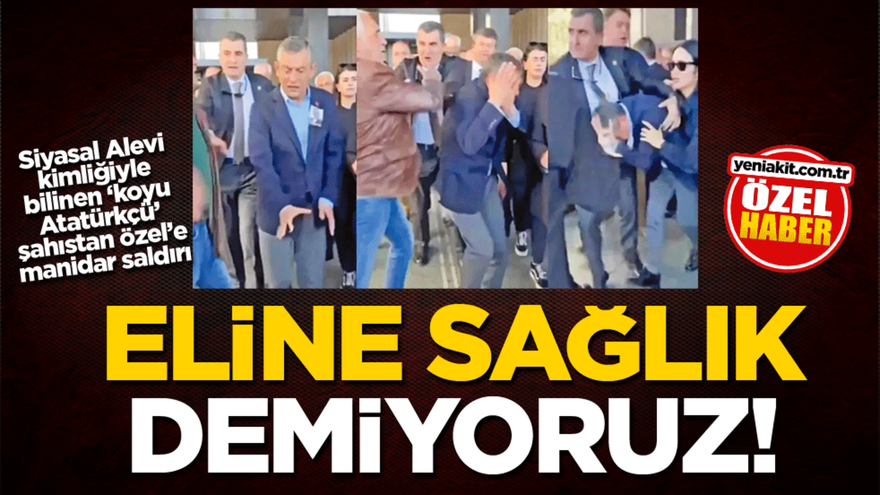 Siyasal Alevi kimliğiyle bilinen ‘koyu Atatürkçü’ şahıstan Özel’e manidar saldırı! Eline sağlık demiyoruz!