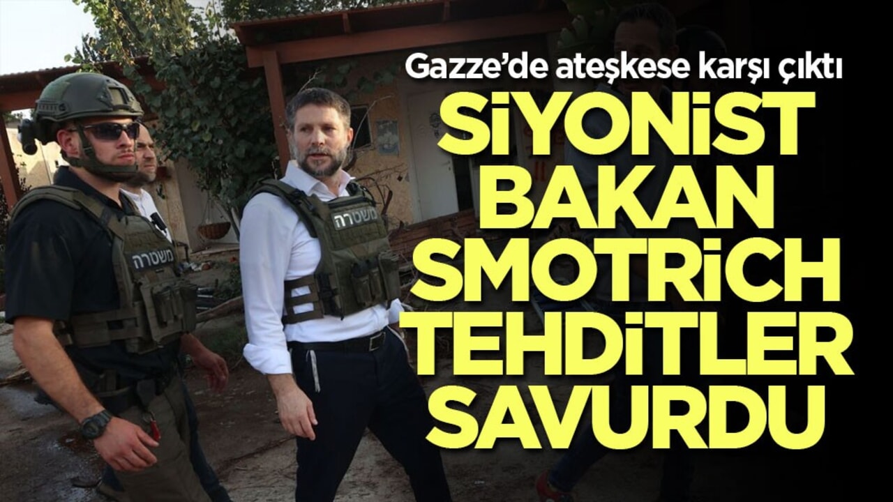 Siyonist bakan Smotrich, hükümeti devirme tehdidinde bulundu