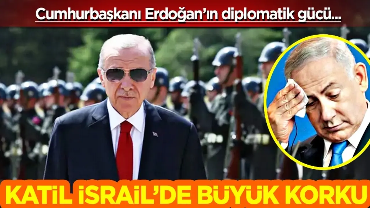 Siyonist İsrail'de Türkiye korkusu: Hareket alanımız daralıyor telaşına tutuştular: Başkan Erdoğan farkı...
