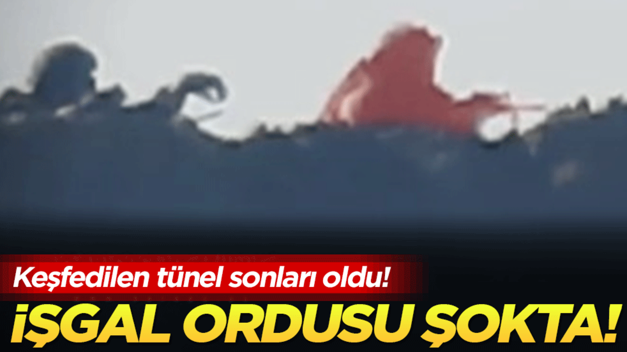 İşgalci ordu şokta: Keşfedilen tünel sonları oldu!