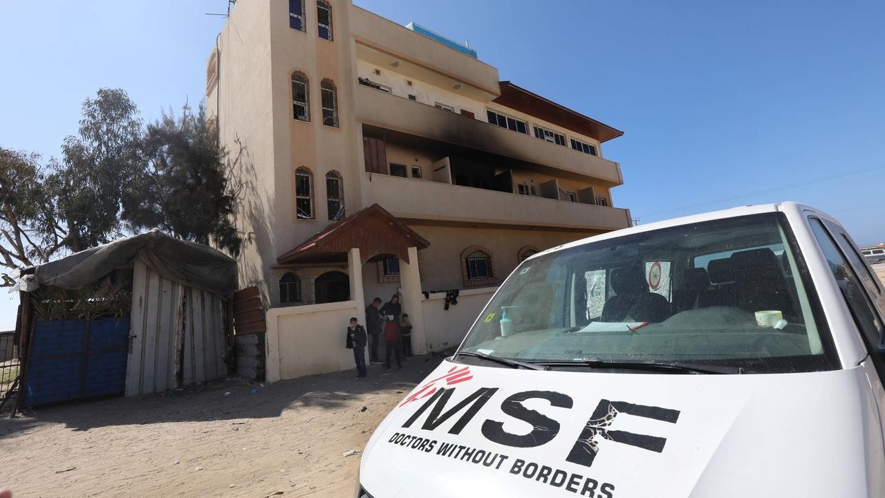 Siyonist saldırılar nedeniyle "Sınır Tanımayan Doktorlar" Gazze'de faaliyetlerini durdurdu