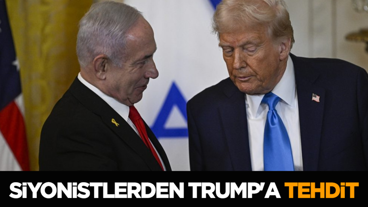 Siyonistlerden Trump'a tehdit
