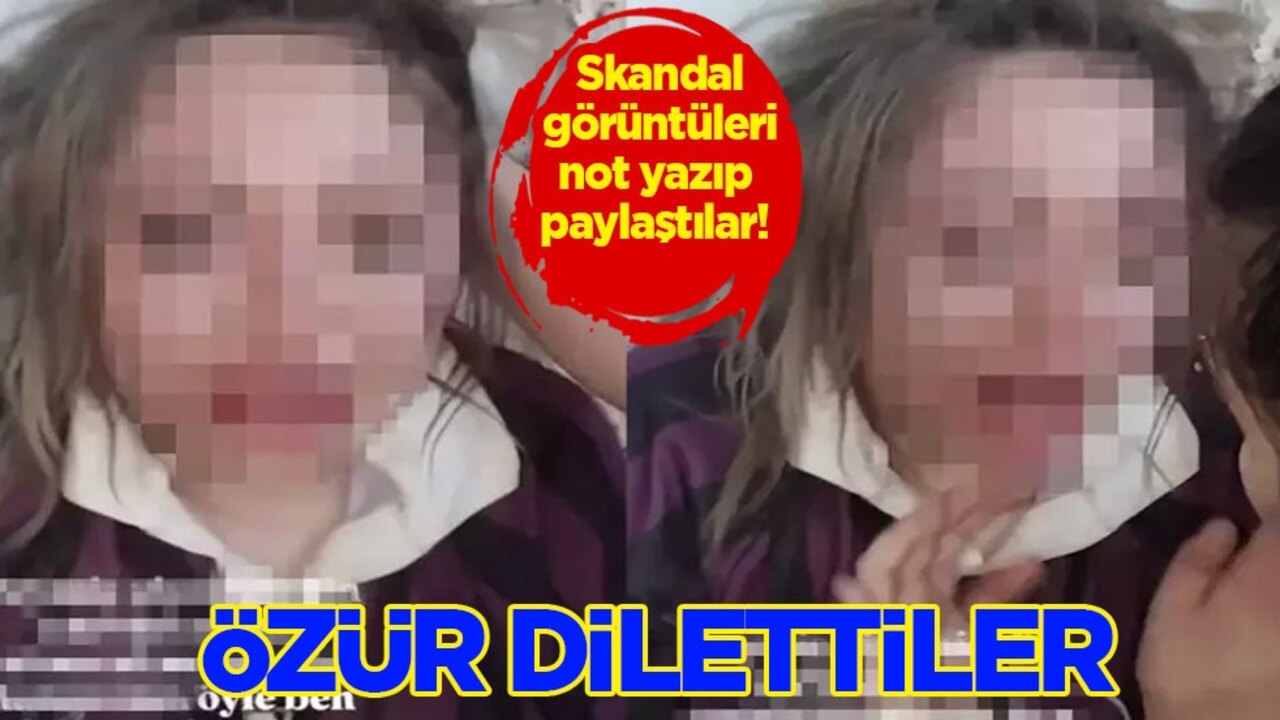 Skandal görüntüler: not yazıp sosyal medyada paylaştılar! Türkiye'nin konuştuğu haber