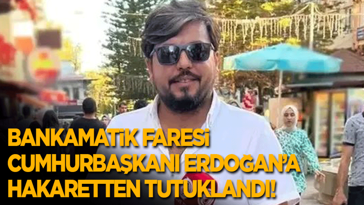Sokak röportajları ile milleti provoke eden bankamatik faresi, cumhurbaşkanına hakaretten tutuklandı!