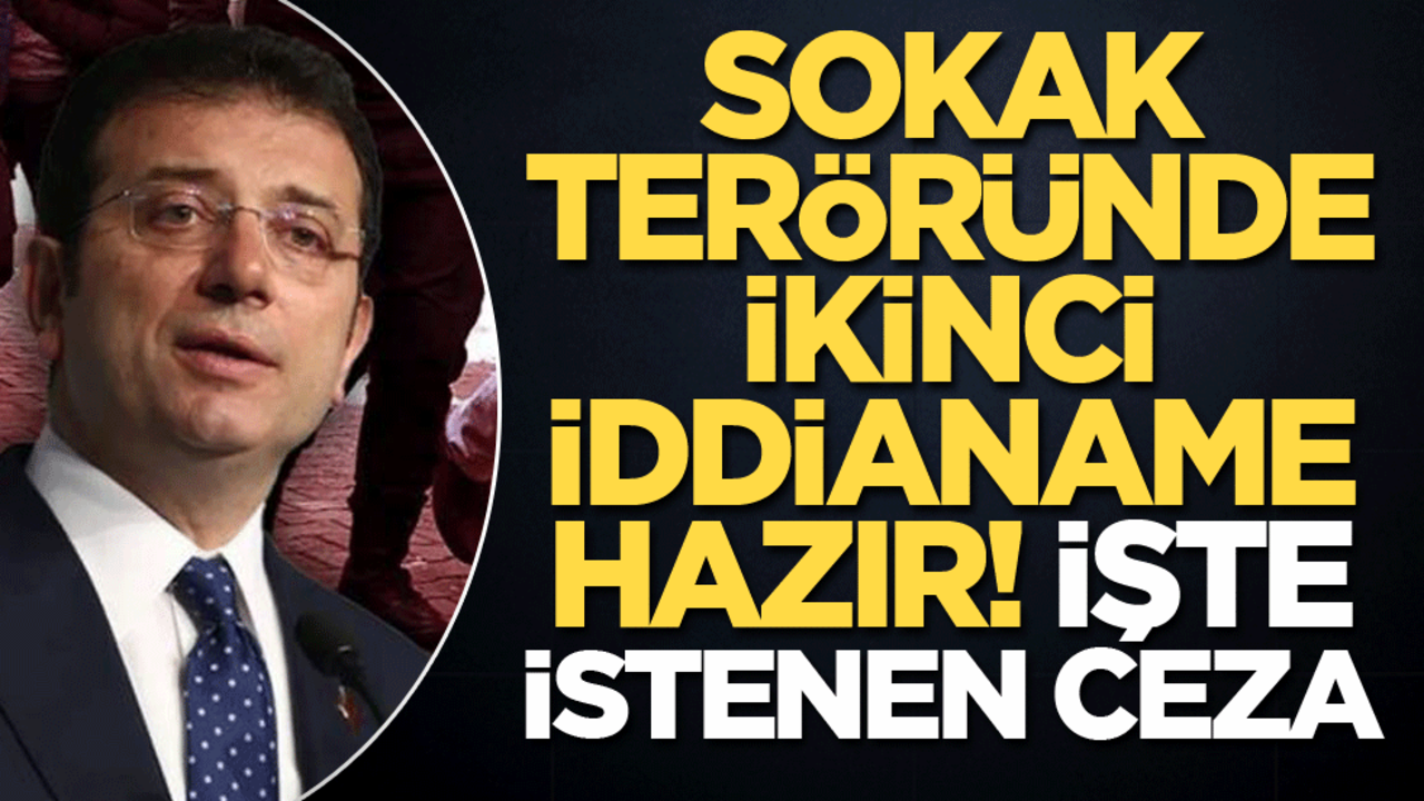 Sokak teröründe ikinci iddianame hazır! İşte istenen ceza