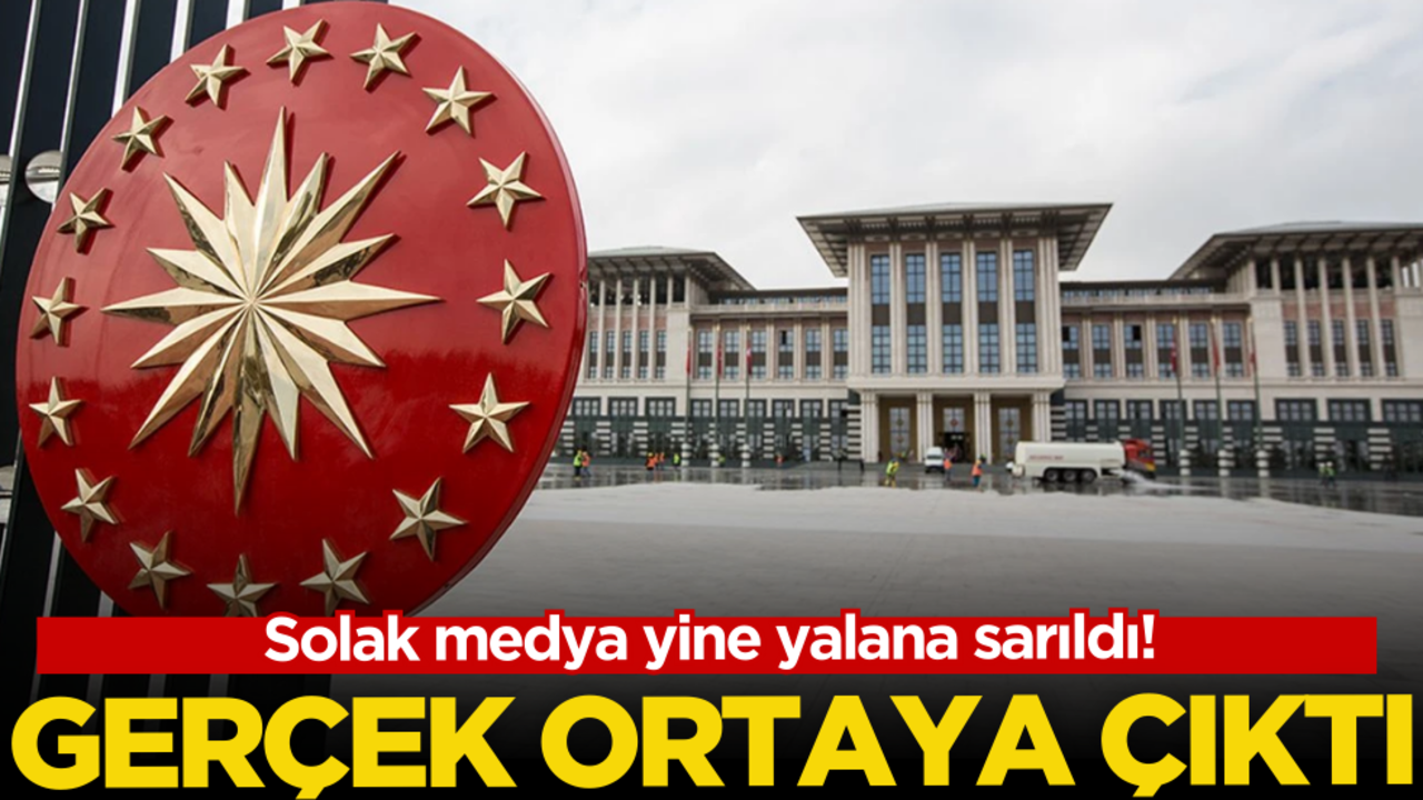 Solak medya yine yalana sarıldı! Gerçek ortaya çıktı