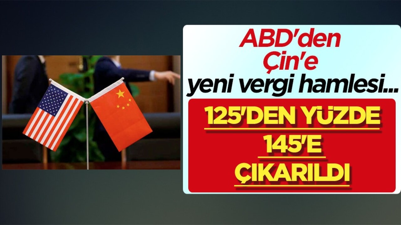 ABD'den Çin'e yeni vergi hamlesi! Reste rest: Flaş vergi hamlesi