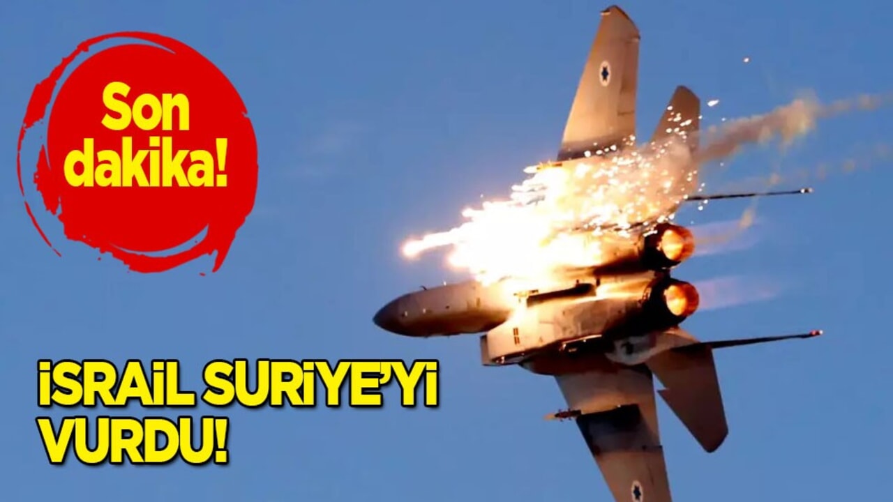 Son dakika: İsrail savaş uçakları Suriye sınırını vurdu! Ölü ve yaralılar var! İsrail katliama devam ediyor