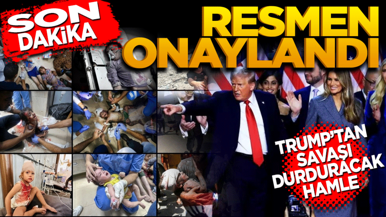 Son dakika: Resmen onaylandı! Trump'tan savaşı durduracak ilk hamle