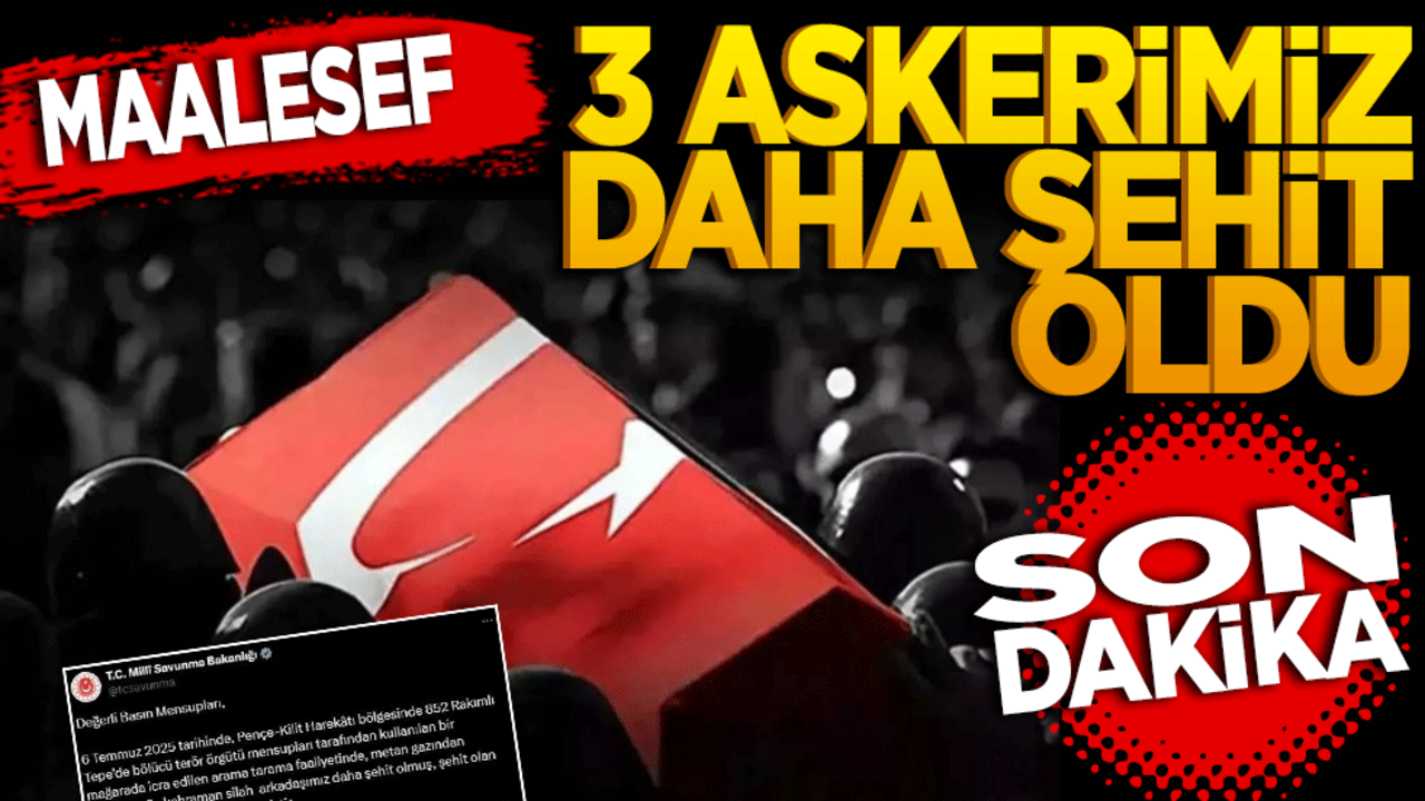 Son dakika... Şehit sayısı 8'e yükseldi