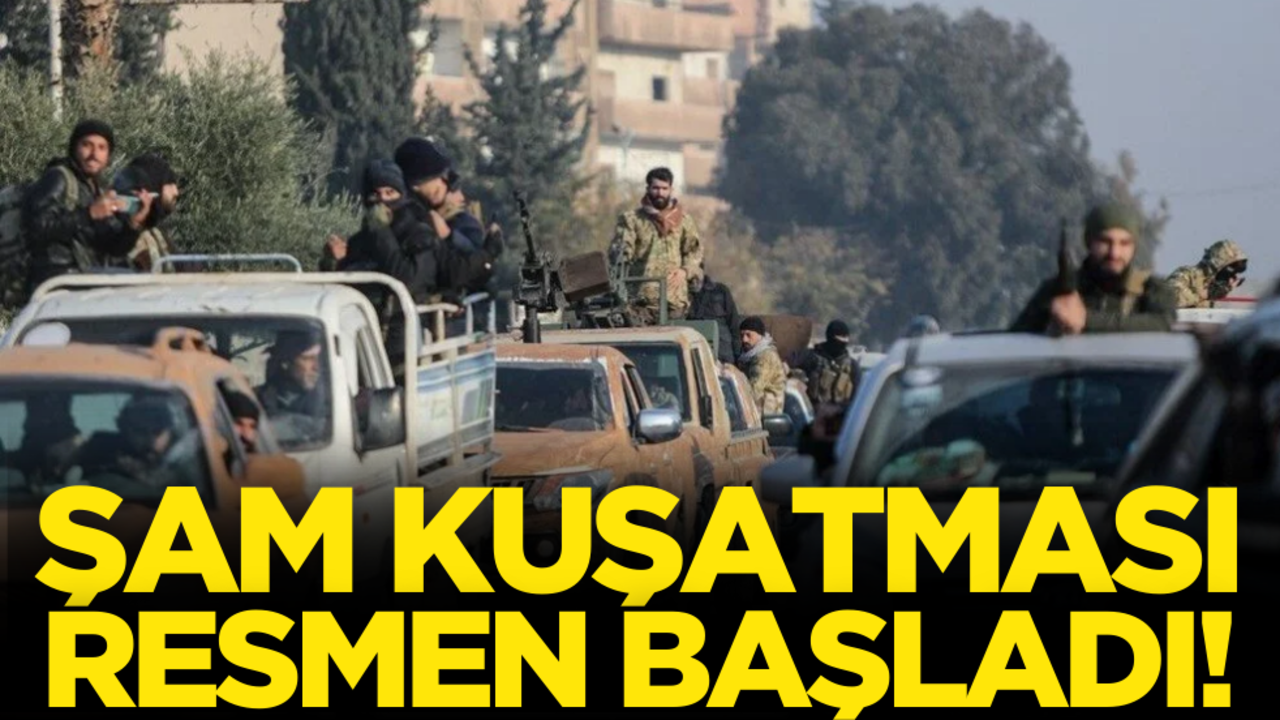 Son dakikayla duyuruldu! Şam kuşatması resmen başladı