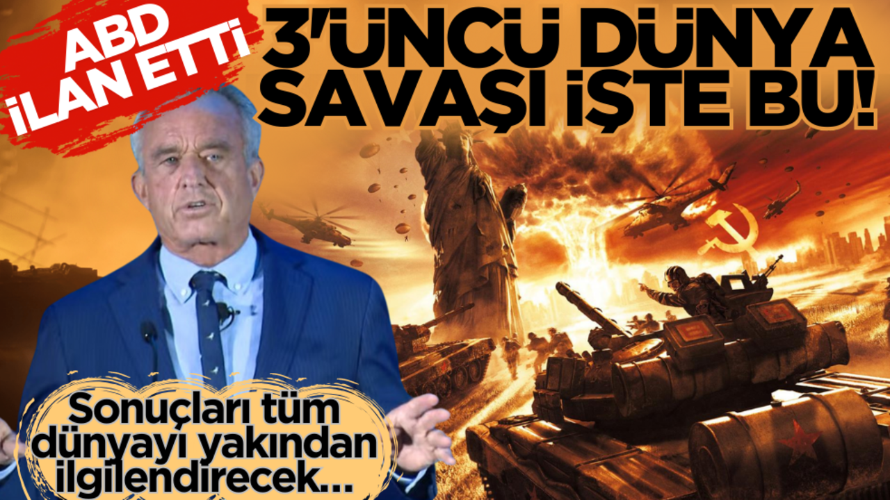 Sonuçları tüm dünyayı yakından ilgilendirecek… ABD ilan etti: 3’üncü Dünya Savaşı işte bu!.