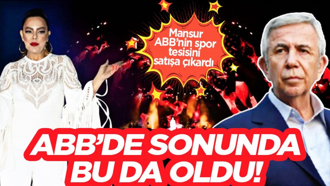 Sonunda bu da oldu! Mansur ABB’nin spor tesisini satışa çıkardı! Medya çalkalandı!