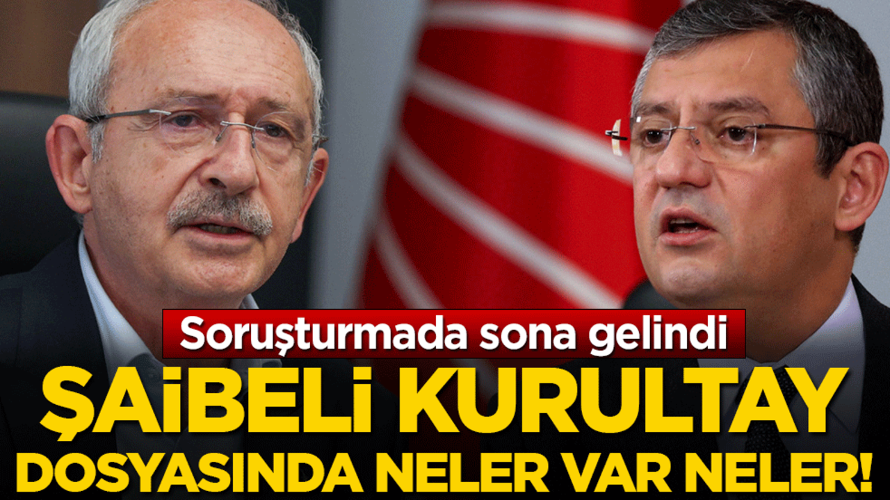 Soruşturmada sona gelindi! Şaibeli kurultay dosyasında neler var neler!