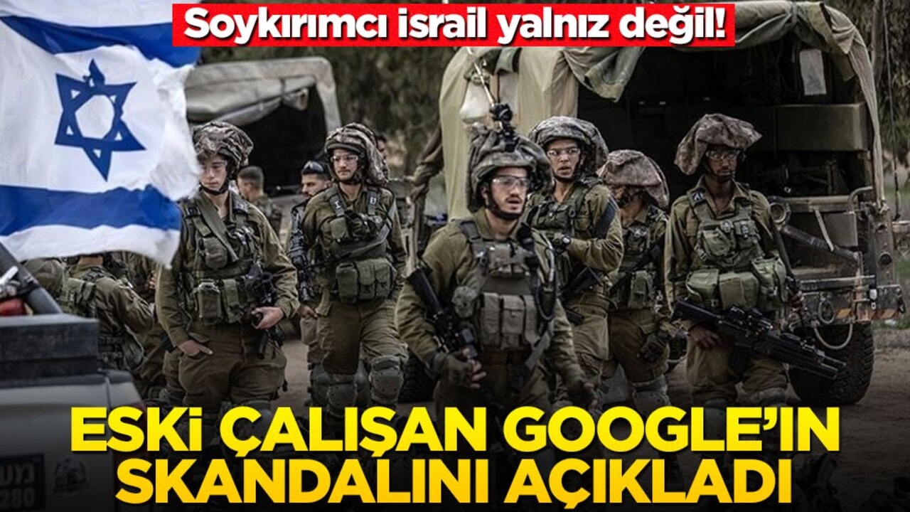 Soykırımcı İsrail yalnız değil! Eski çalışan Google’ın skandalını açıkladı