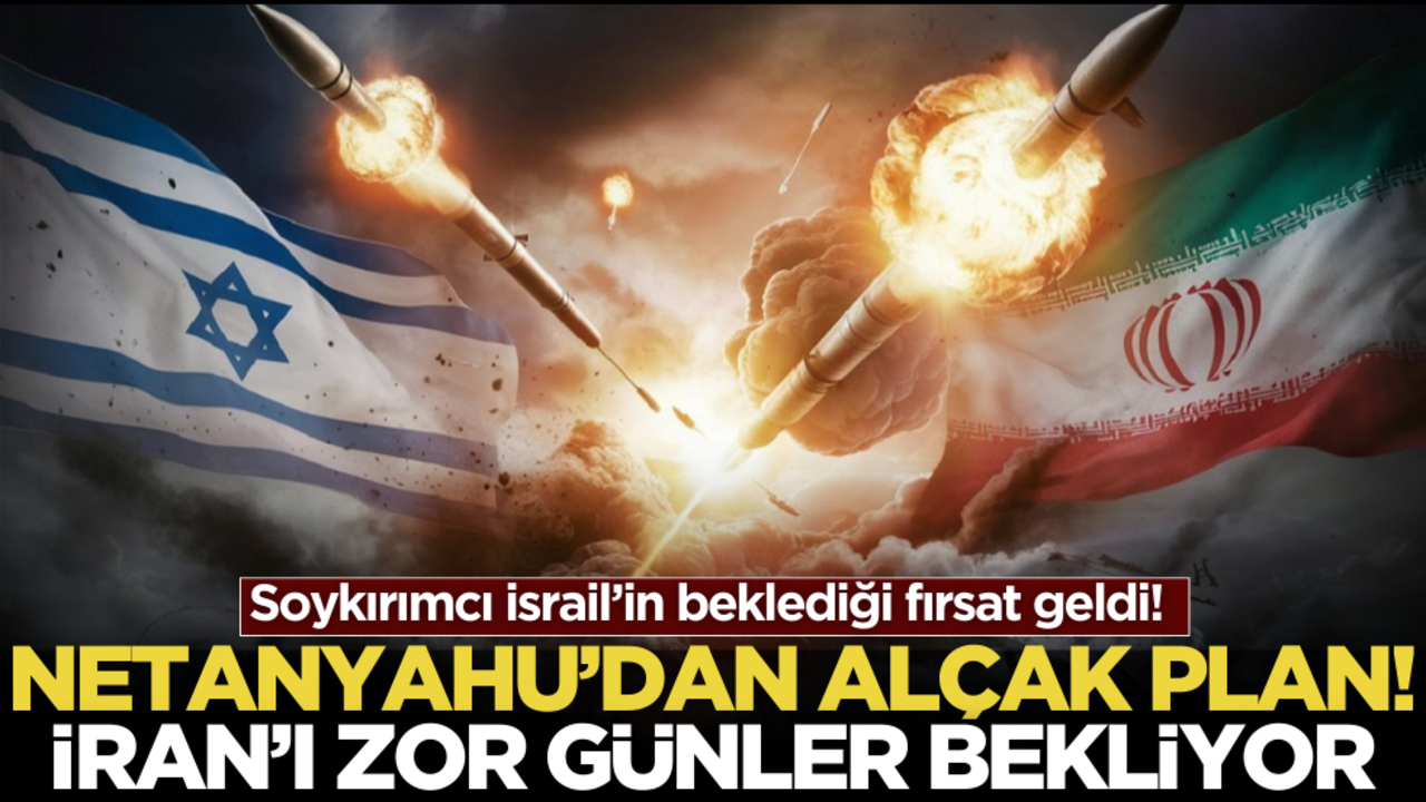 Soykırımcı İsrail’in beklediği fırsat geldi! İran’ı zor günler bekliyor