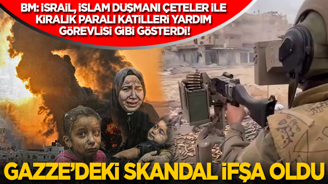 Sözde yardım mekanizmasıymış! Gazze'deki skandal gerçek ifşa oldu