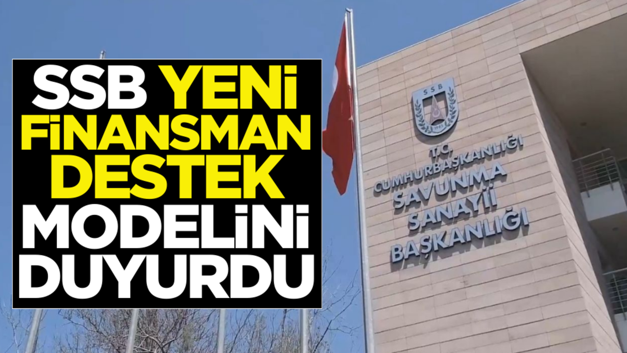 SSB, sektörde faaliyet gösteren tedarikçilere yeni finansman destek modelini hayata geçirdi