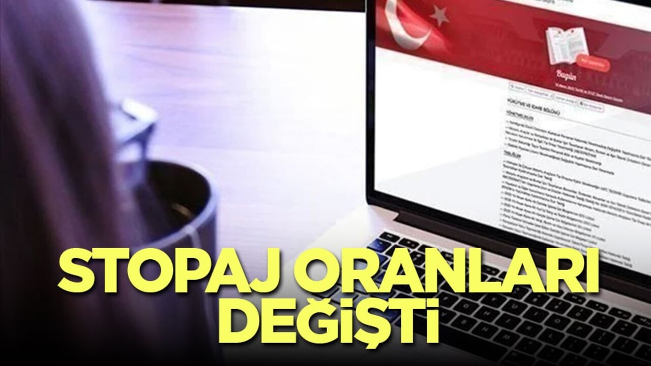 Stopaj oranları değişti
