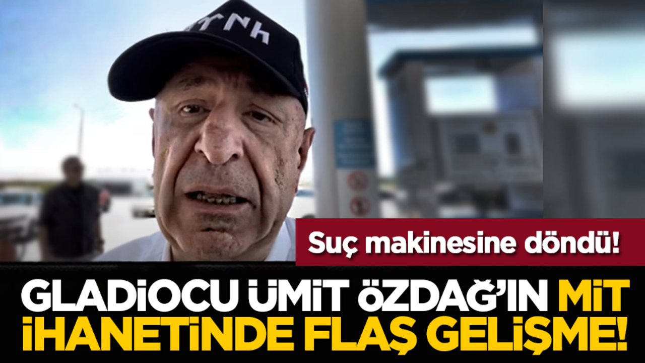 Suç makinesine döndü! Gladiocu Ümit Özdağ’ın MİT ihanetinde flaş gelişme!