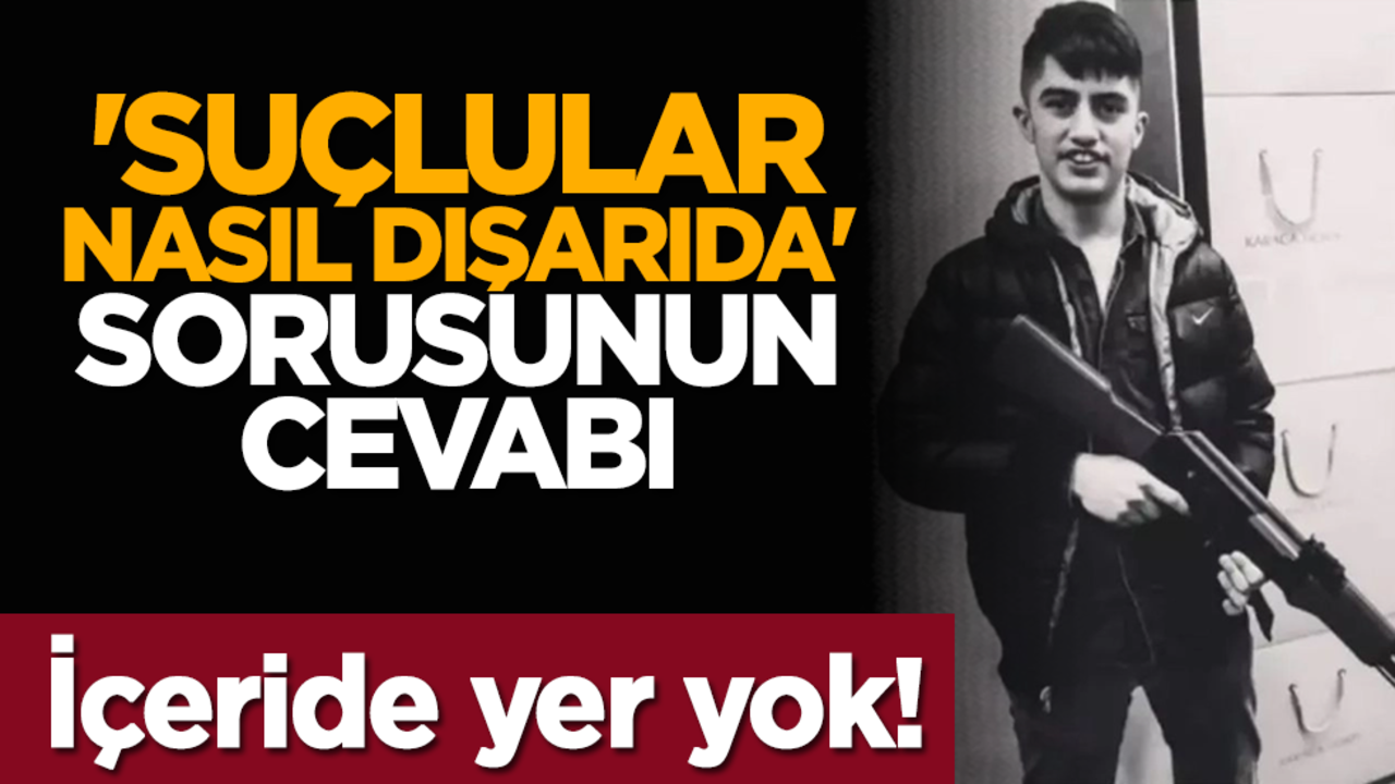 'Suçlular nasıl dışarıda' sorusunun cevabı: İçeride yer yok!