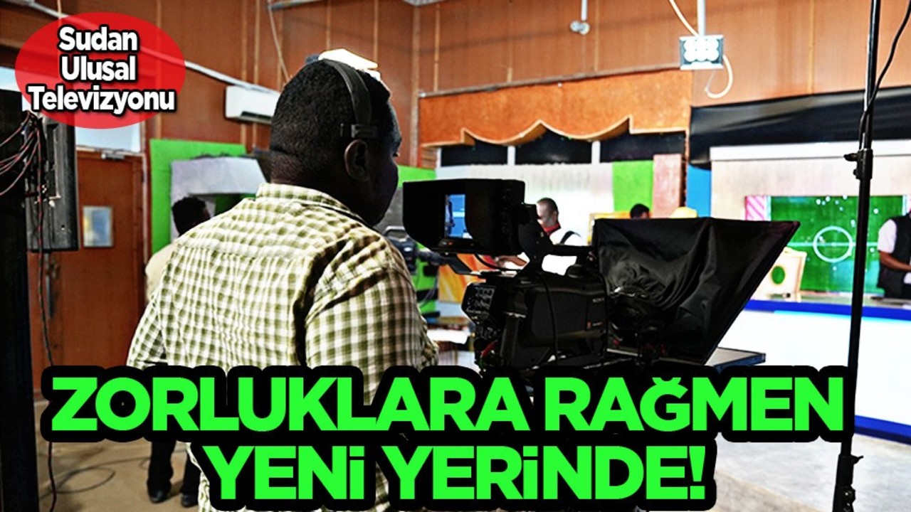 Sudan Ulusal Televizyonu yayınını sürdürüyor! İşte dünyanın en büyük krizi! Gündem oldu
