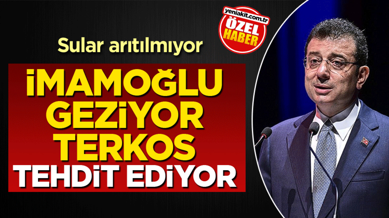 Sular arıtılmıyor! İmamoğlu geziyor Terkos tehdit ediyor