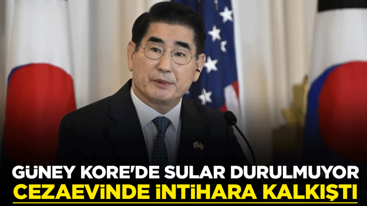 Suların durulmadığı Güney Kore'de eski bakan cezaevinde intihara kalkıştı