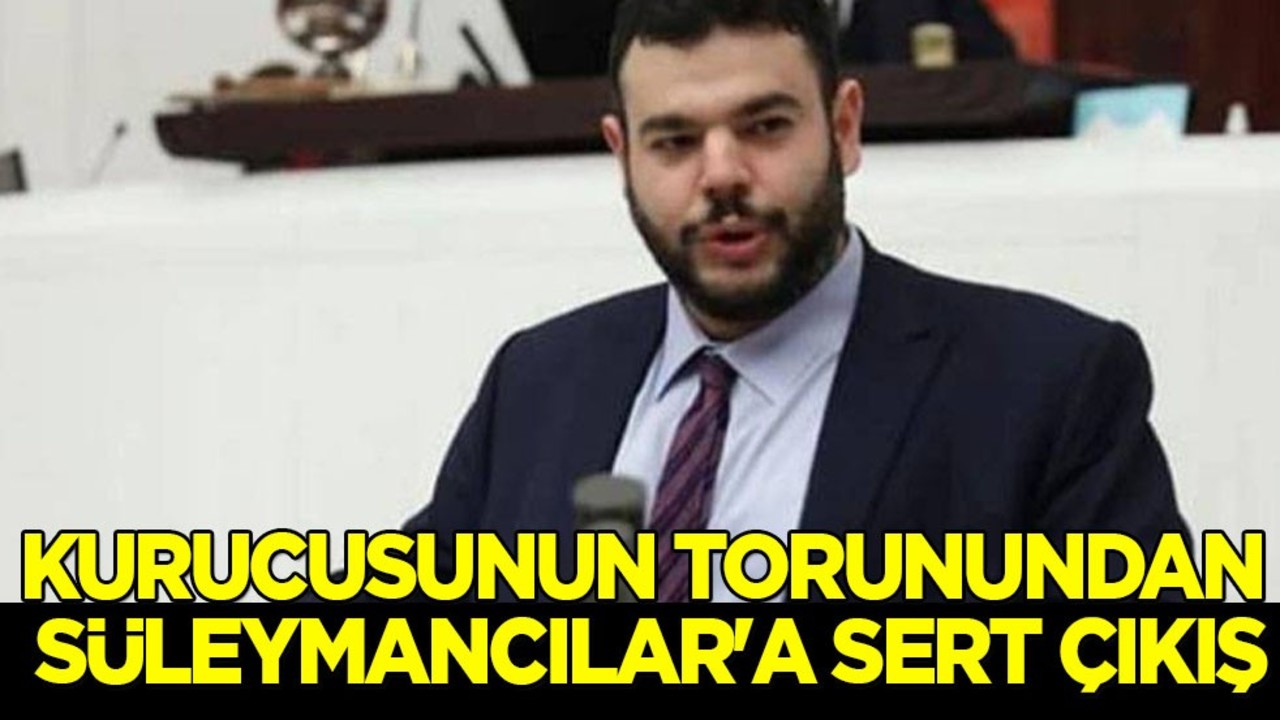 Süleymancılar'a sert çıkış: İtiraf ediyorum! Biz yöneteceğiz diyerek açıkladı! Kara para akladılar iddiası