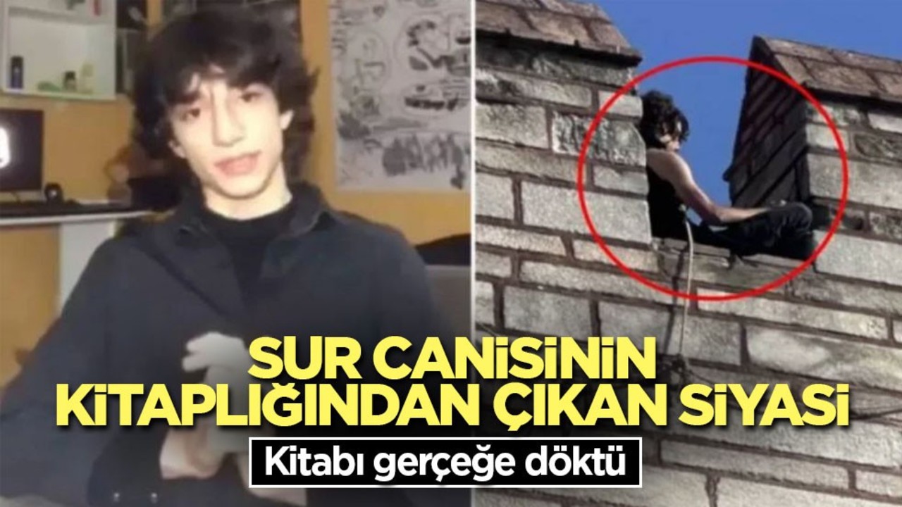 Sur canisinin kitaplığından çıkan siyasi! Kitabı gerçek hayatta uyguladı