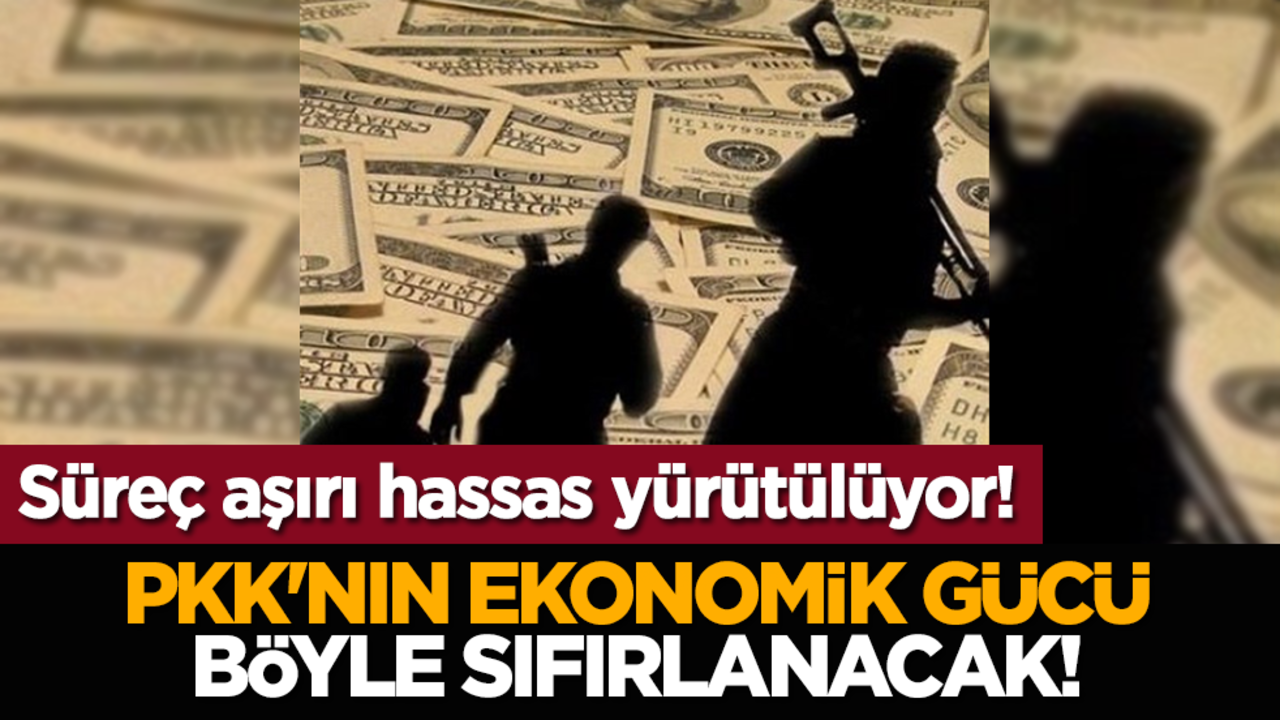 Süreç aşırı hassas yürütülüyor! PKK'nın ekonomik gücü böyle sıfırlanacak!