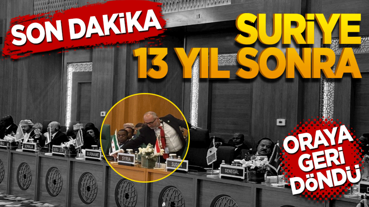 Suriye, 13 Yıl Sonra İslam İşbirliği Teşkilatı’na Geri Döndü