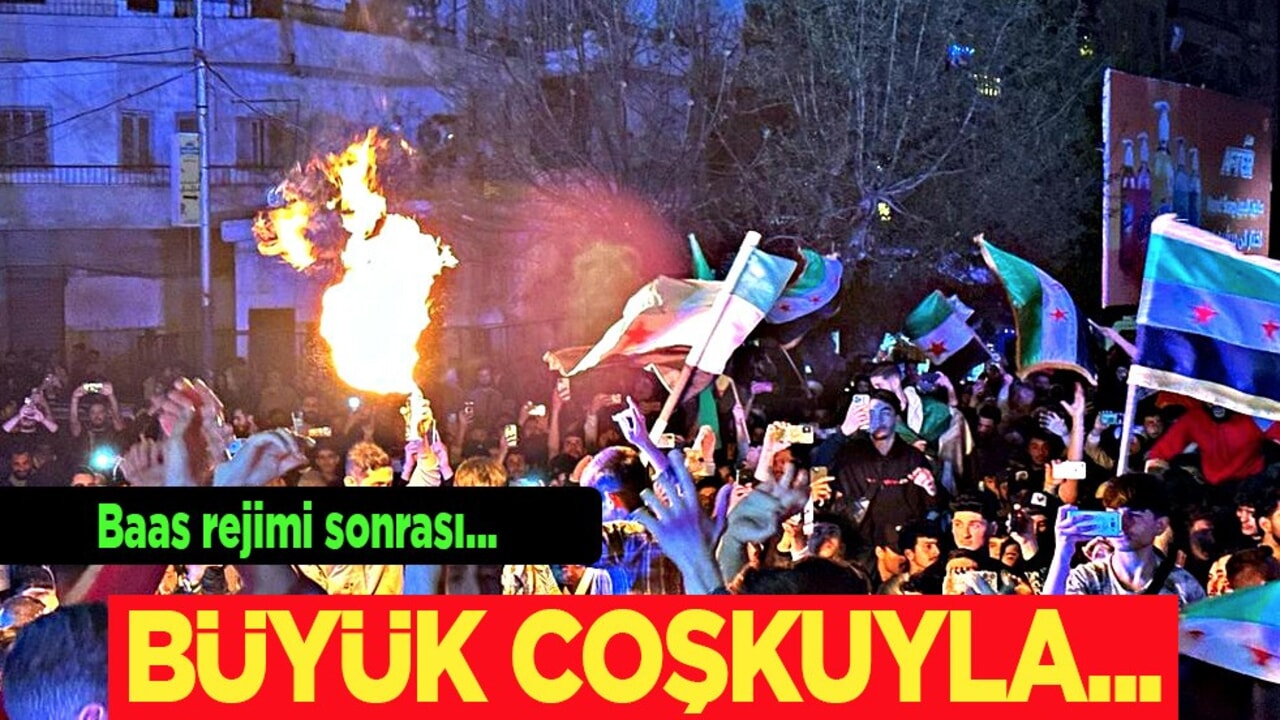 Suriye Devrimi’nin 14. yıl dönümü birçok ilde coşkuyla kutlandı! Suriye'de devrim kutlaması