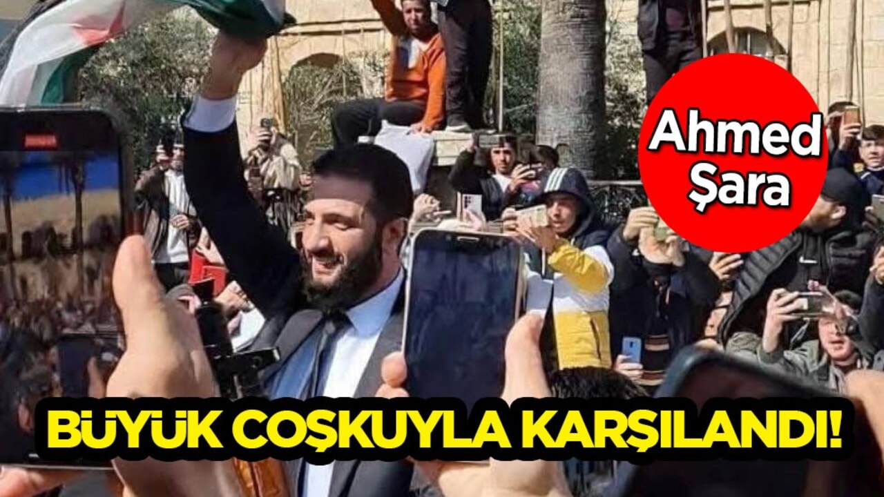 Suriye lideri Ahmed el Şara, İdlib ve Halep'in ardından Lazkiye'de coşkuyla karşılandı