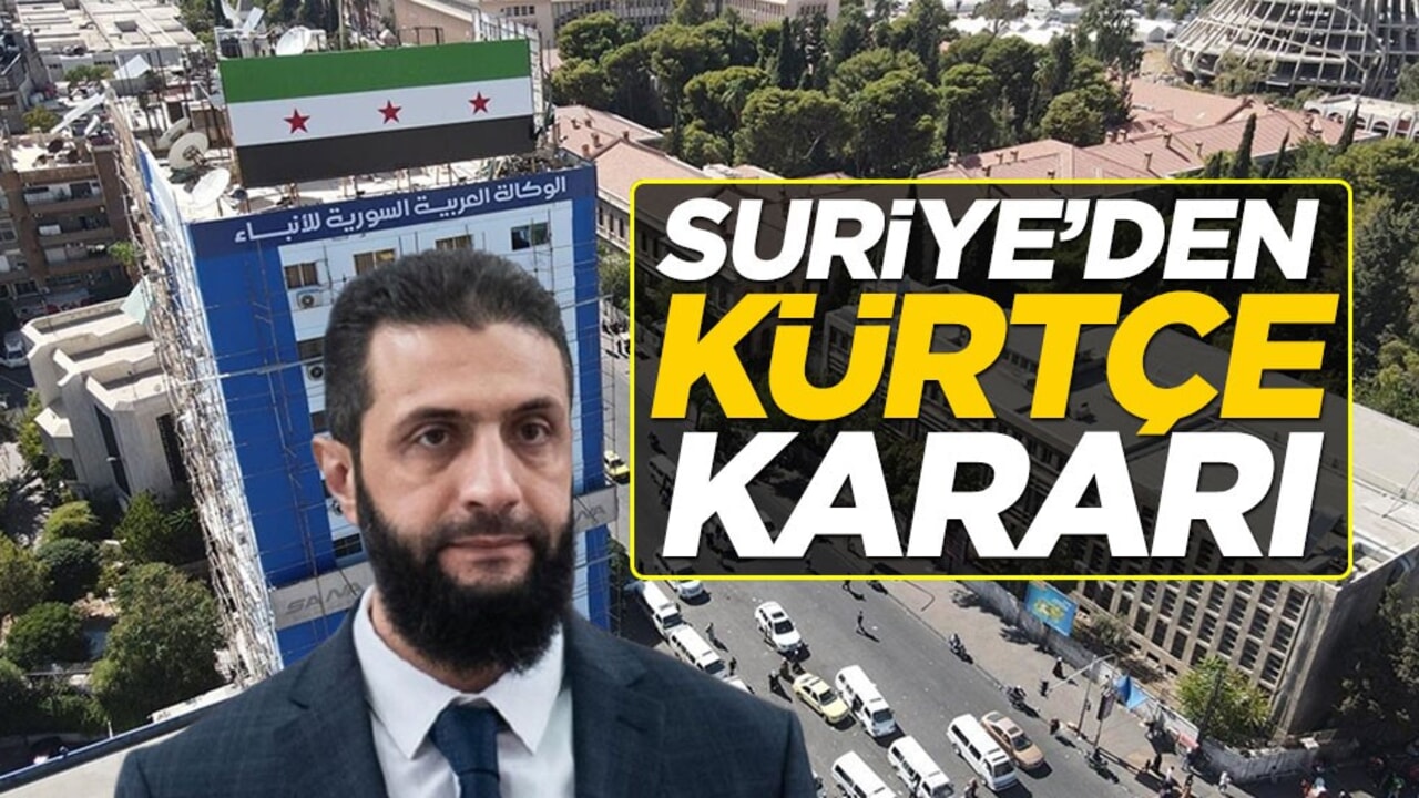 Suriye resmi ajansı SANA Kürtçe yayına başladı