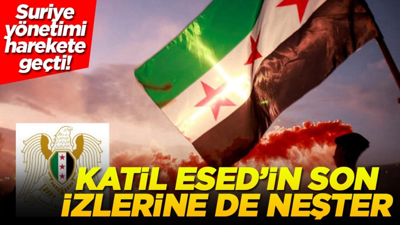 Suriye yönetimi harekete geçti! Katil Esed'in son izlerine de neşter