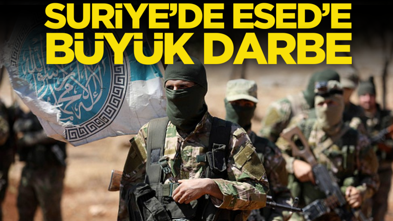 Suriye’de Beşşar Esed’e büyük darbe!