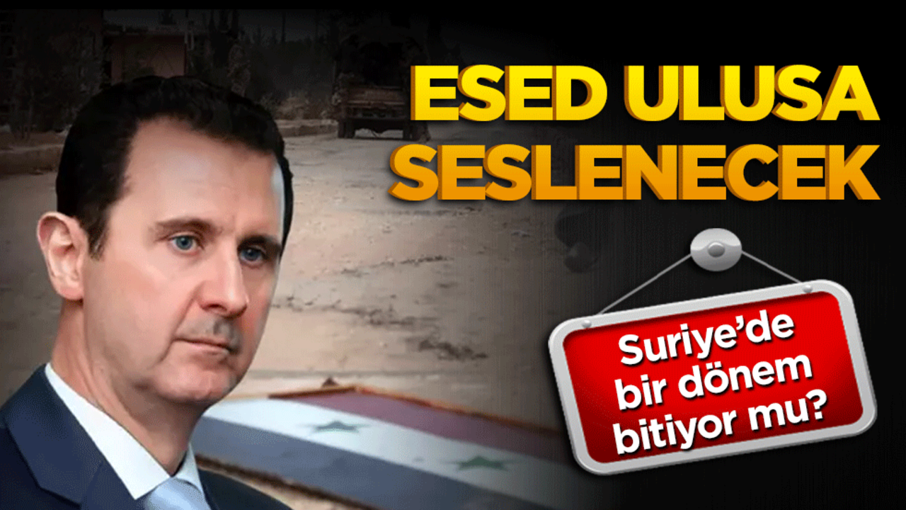 Suriye'de bir dönem bitiyor mu? Beşar Esed ulusa seslenecek!