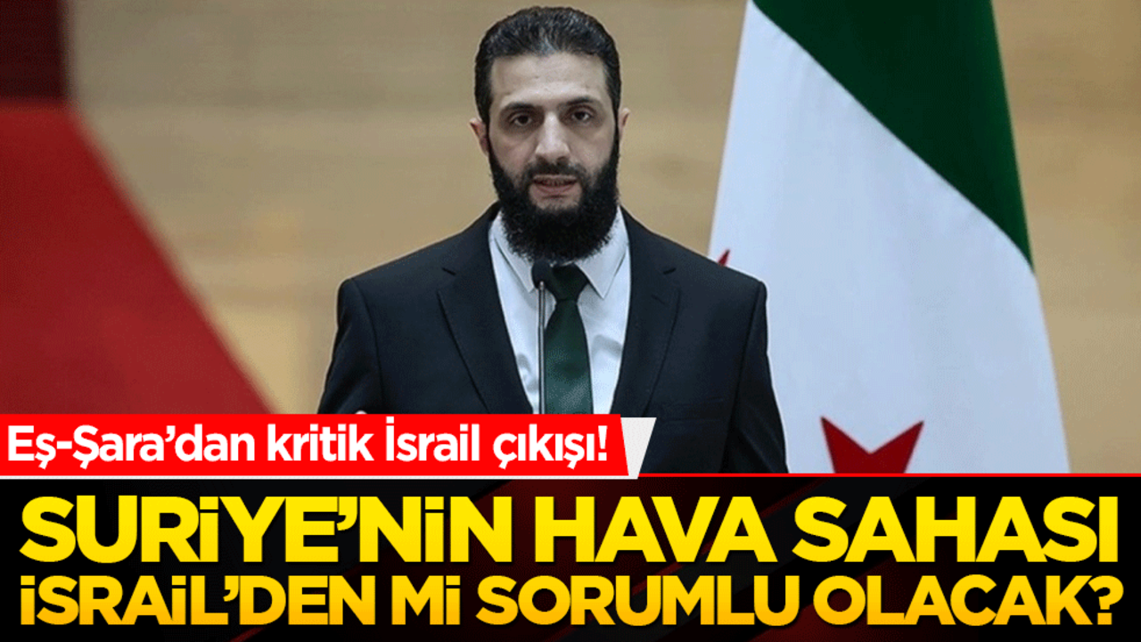 Suriye’den kritik İsrail çıkışı! Güvenlik anlaşması gündemde