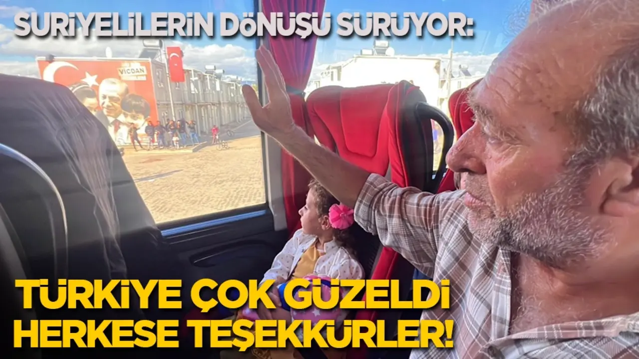 Suriyelilerin dönüşü sürüyor: Türkiye çok güzeldi, herkese teşekkürler