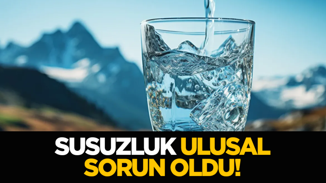 Susuzluk ulusal sorun oldu!